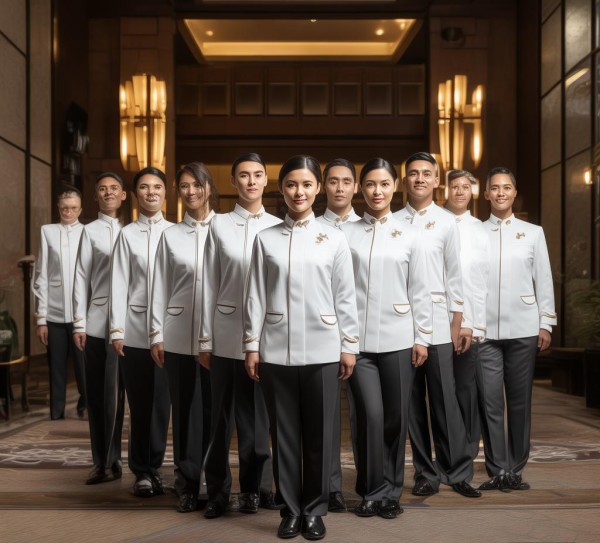 礼仪队伍，服务之基—酒店服务员礼仪队伍